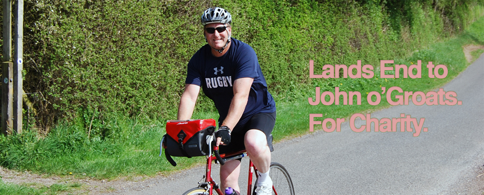 Lands End to John o'Groats for Charity Image